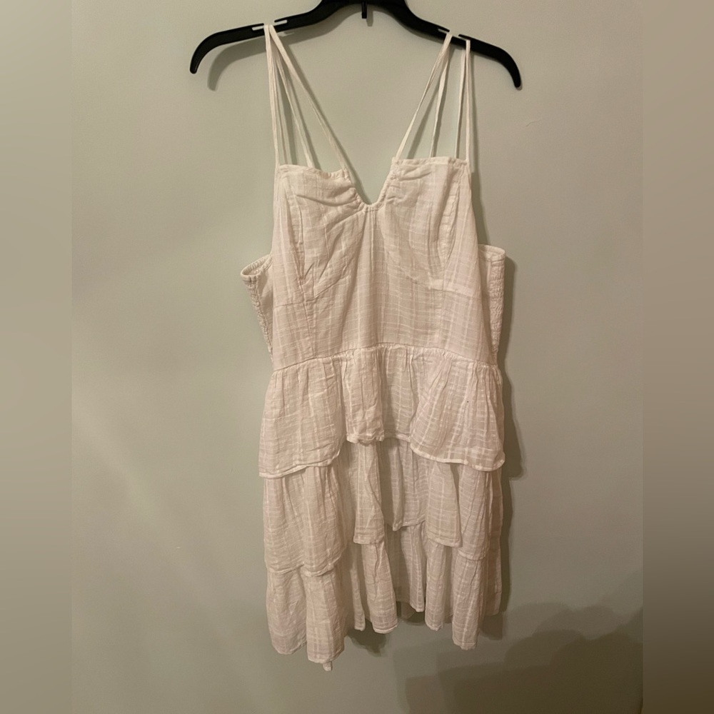 White American eagle dress